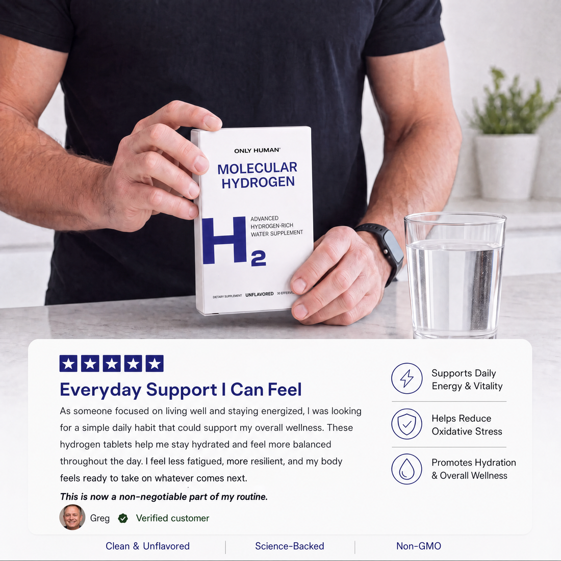 Molecular Hydrogen Tablets